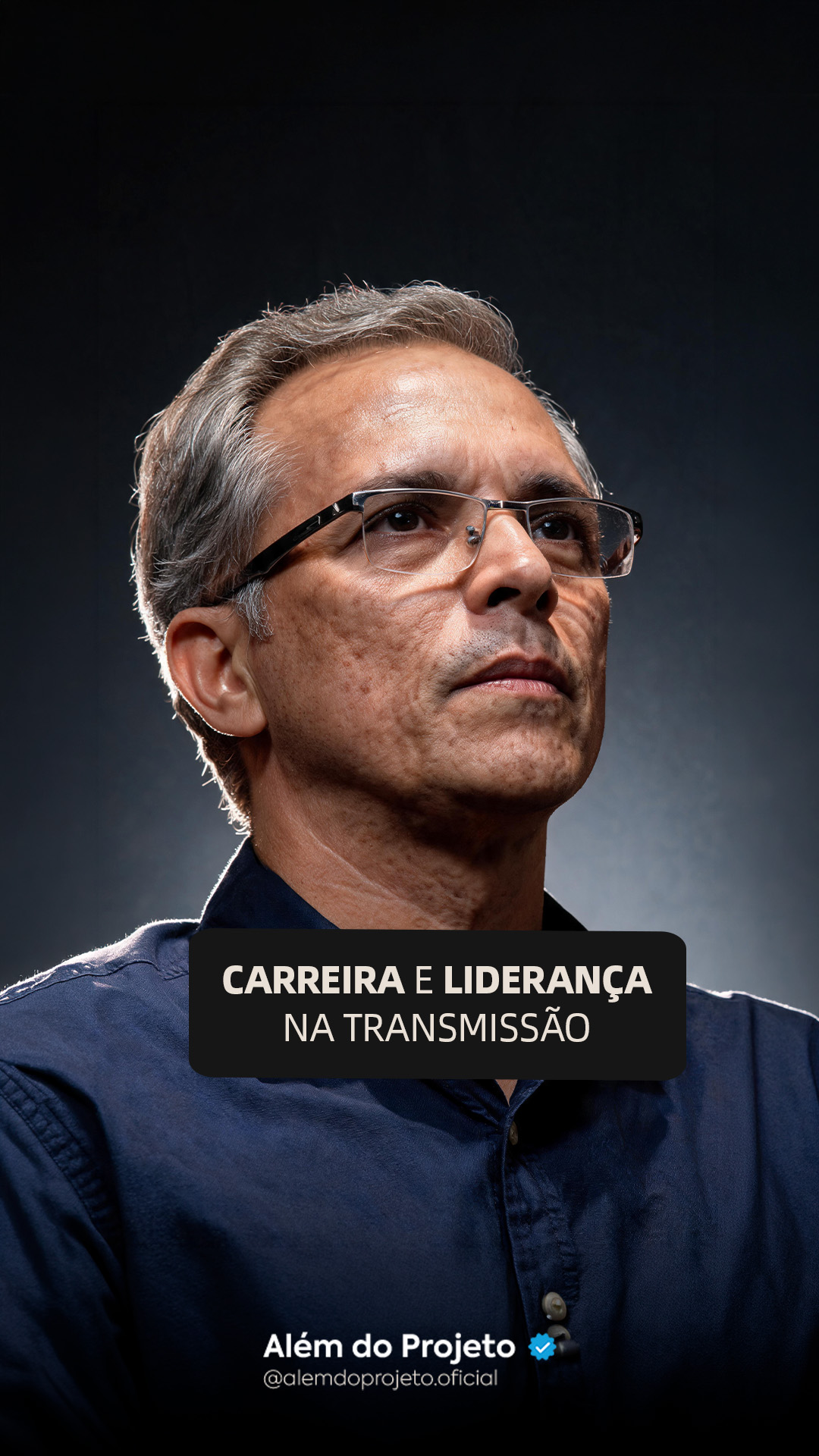 Criativo em vídeo do Além do Projeto sobre carreira e liderança